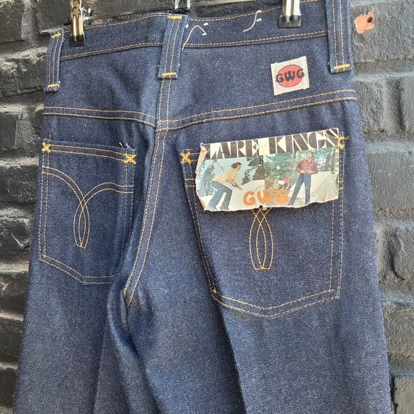 Vintage 1970s GWG Easy G high waisted jeans - Picture 5 of 14